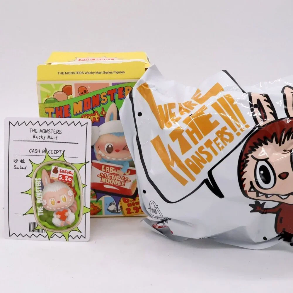 The Monsters Wacky Mart Labubu SALAD Figure Pop Mart Sealed‎ in Bag US Seller